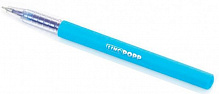 Ручка кулькова LINC Popp масляна синя 