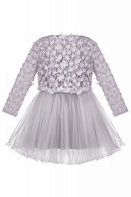 Платье Sasha р.128 серый 4413/1 