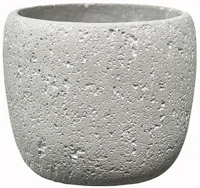 Кашпо керамическое Soendgen Bettona 1327-0028-2394 круглый светло-серый 