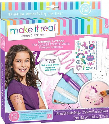 Набор Make it Real из блестящих флэш-тату
