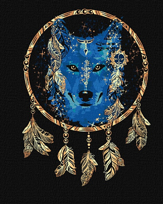 Картина за номерами Ловець снів 40х50 см 40x50 см Ідейка