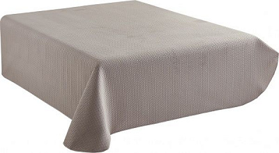 Покрывало лазерная пайка 3D 140x220 см UP! (Underprice) тауп 