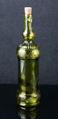 Бутылка декоративная LAUREL 750 мл желтая San Miguel