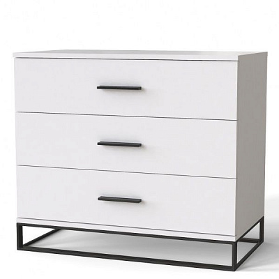 Комод Art in Head Ascet 800 3ш аляска /аляска 