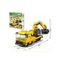 Конструктор SHANTOU YISHENG Будівельна техніка 1000 деталей K8832-2