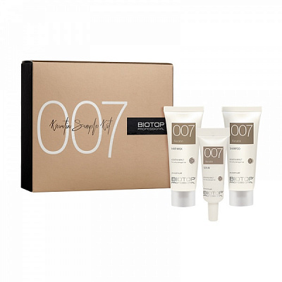 Набор подарочный для женщин BIOTOP 007 Keratin (20 мл/20 мл/10 мл)