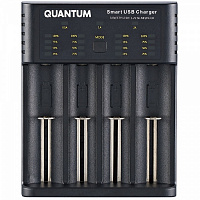 Зарядний пристрій Quantum універсальний 4-slot (USB) 1 шт. (QM-BC4040) 