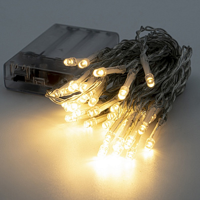 Гирлянда Altalusse INL-2401B-20 Warm встроенный светодиод (LED) 3 м 