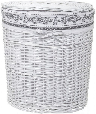 Кошик плетений з текстилем 44х30х48 см HQ13-53CD-2