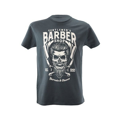 Футболка мужская Sol's Imperial 190 Barber Shop 11500381/99XXL р.XXL графит