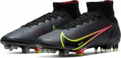 Бутсы Nike SUPERFLY 8 ELITE FG CV0958-090 р. US 7 черный