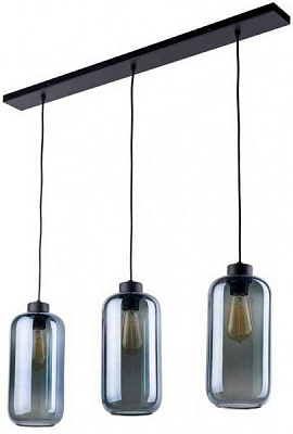 Світильник підвісний TK Lighting MARCO 3x60 Вт E27 чорний 2078
