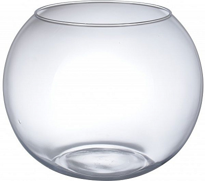 Ваза стеклянная прозрачная Аквариум 20,5х16 см Wrzesniak Glassworks