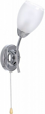 Бра Accento lighting Dijon ALPL-PL0076-1 1x40 Вт E14 хром