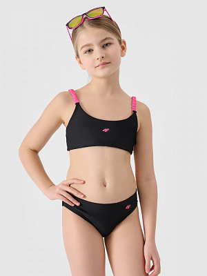 Купальник 4F BIKINI SET F045 4FJWSS25UBKSF045-20S р.140 черный
