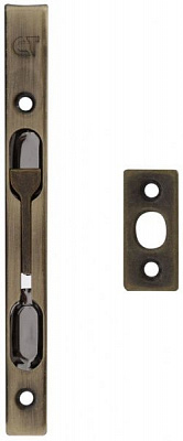 Шпингалет врезной LX160 CP 160/16 Comit 51628 античная латунь