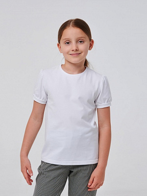 Футболка Smil р.128 белый 110706 