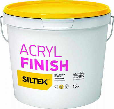 Шпаклевка Siltek Acryl Finish 15 кг