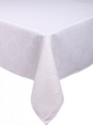 Скатерть Jacquard 140x220 см айвори Home Beyond 