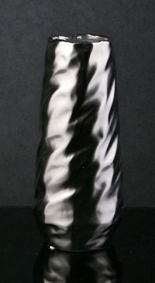 Ваза Creative 13,5х13,5х30,5 см металлик