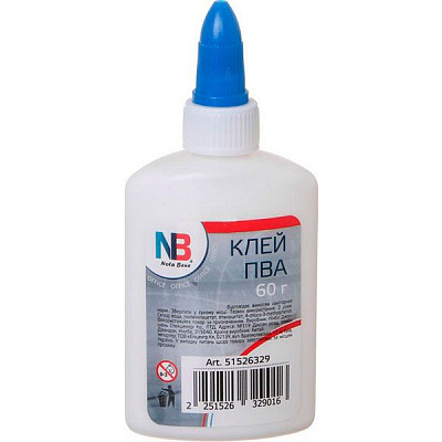 Клей ПВА 60 г Nota Bene