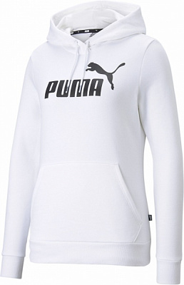 Джемпер Puma ESS LOGO HOODIE FL PUMA WHITE 58678802 р.M белый