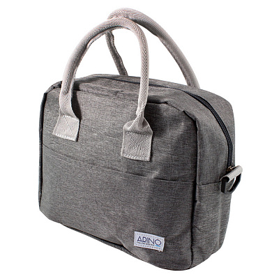 Термосумка Arino 9 литров 265*150*225 серая