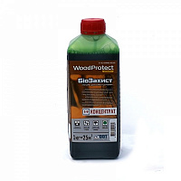 Биозащита DDT WoodProtect концентрат зеленый 1 л