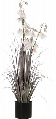 Растение искусственное Кортадерия в пластиковом горшке 107 см