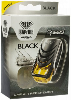 Ароматизатор на дефлектор  SAPFIRE Aroma Car Supreme SPEED black