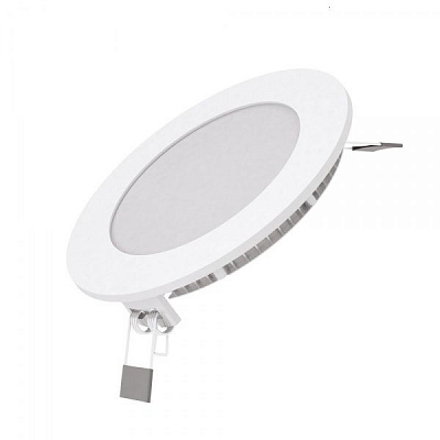 Світильник точковий Gauss ультратонкий круг LED 6 Вт 4000 К білий