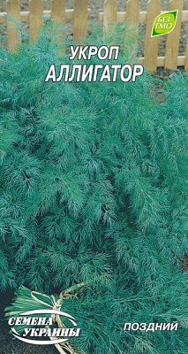 Семена Семена Украины укроп Аллигатор поздний 3 г