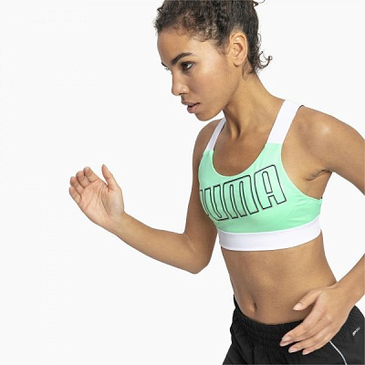 Бра Puma Feel It Bra M 51828909 XS бирюзовый
