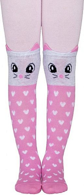 Колготки дитячі Conte-Kids Мишенята 448 17С-60СП р.92-98 світло-рожевий