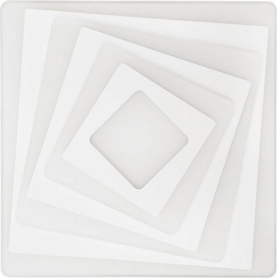 Светильник светодиодный Hopfen с пультом ДУ (plexiglas) 100 Вт белый 3000-6500 К QUADRA 100W