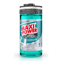 Засіб для миття посуду Maxi Power Nanomatic 1 л + губка 1 шт.