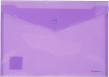 Папка-конверт на кнопці А4 фіолетова Nota Bene