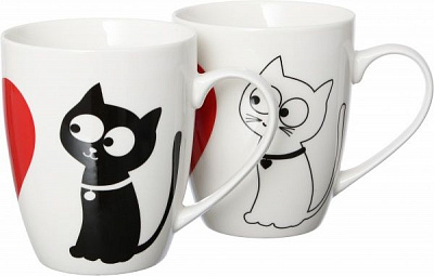 Набор чашек Cats in Love 360 мл 21-272-081 Keramia