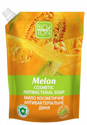 Антибактеріальне рідке мило Bioton Диня 450 мл