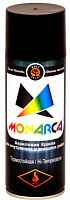 Фарба аерозольна MONARCA термостійка чорна 520 мл