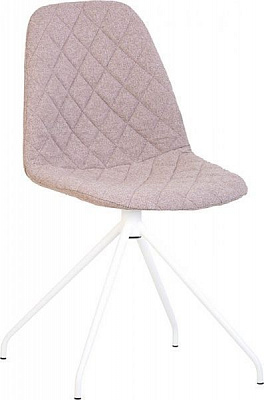 Стілець обідній Nowy Styl LIYA SN WHITE (BOX-2) (CH) MR-02 білий/бежевий