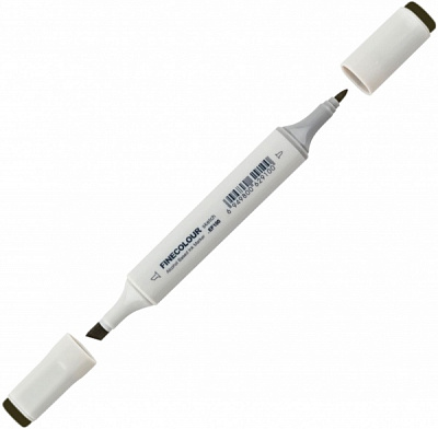 Маркер спиртовий FINECOLOUR Sketch EF100-190 вугільний чорний