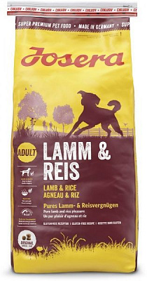 Корм Josera Lamm & Reis м'ясо ягняти і рис 15 кг