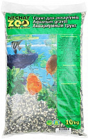 Ґрунт для акваріума Nechay ZOO маленький чорно-білий 2-5 мм 10 кг