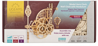 3D-конструктор UGEARS аэро часы