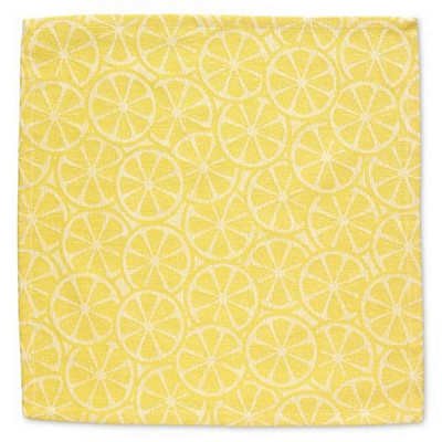 Салфетка декоративная Kela Citrus 40x40 см желтый 