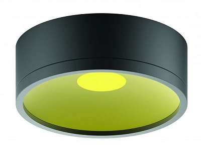 Светильник точечный Gauss LED 12 Вт 4000 К черный/золото HD040 