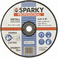 Круг отрезной по металлу Sparky  230x3,0x22,2 мм