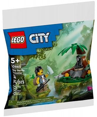 Конструктор LEGO Minifigures Зустріч із малям горили 30665