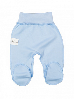 Ползунки ясельные Bambinelli интерлок р.56 голубой 